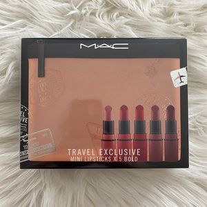 MAC Travel Exclusive Mini Lipsticks X 5 Bold